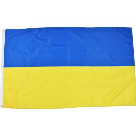 Drapeau Ukraine en Polyester Pongée Résistant aux UV - Impression Numérique Haute Définition (1/5)
