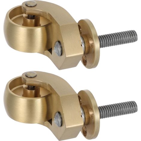 2 Pieces Spare Furniture Suitcases Rotation Casters Durable Chairs