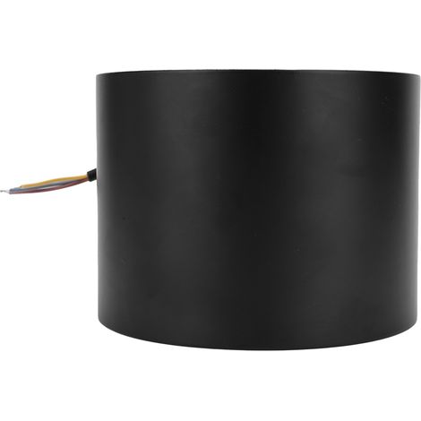 Applique murale LED extérieure 12 W, étanche IP65, en aluminium, éclairage vers le haut et vers le bas, AC85-265 V, boîtier noir, lumière blanche froide
