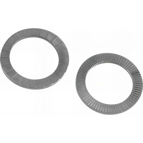 Rondelle NORDLOCK M16 mm NL INOX A4L - Boite de 100 pcs - Fixtout RNL16A4L