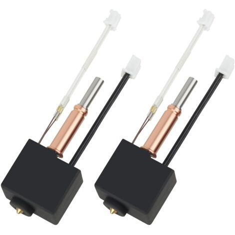 2PCS Original Kobra 3/Kobra 3 V2 Combo Hotend 3D Printer All Metal extrudeuse remplacement de l’extrémité chaude avec une buse en laiton de 0,4 mm et une chaussette en Silicone pour les imprimantes An (1/5)