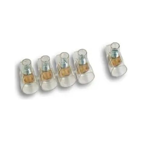 FANTON 62903 Stecca da 10 morsetti isolati singoli per cavi sez. max 4 mm²