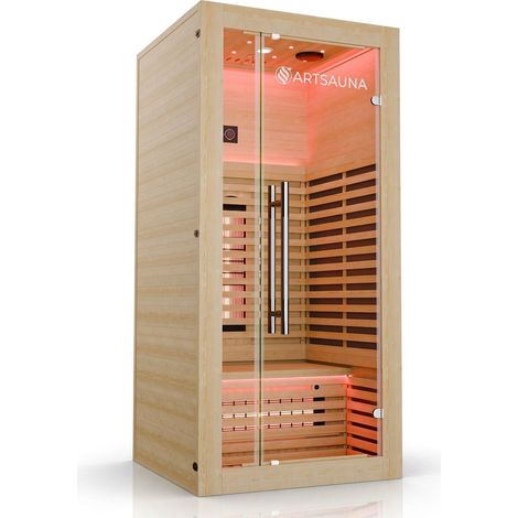 Cabina a infrarossi Trondheim 90  90 x 90 cm 190 cm Tecnologia dual regolabile 1 persona (1/2)