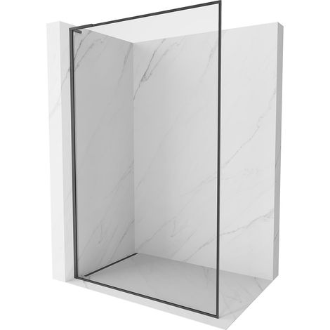 Mexen Kioto-XF L Duschwand Walk-in mit Rahmen 60x202 cm, transparent 10 mm, gebürstetes Gun Grau - 800-060-174-66-00-XF (1/5)