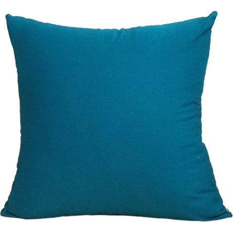Lot de 2 housses de coussin décoratives d'extérieur carrées pour jardin, coussin décoratif pour terrasse, tente ou canapé. (1/5)