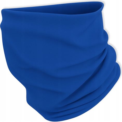 Sciarpa/snood per bambini, taglia universale 6m - 3l, colore blu fiordaliso autunno-inverno. (1/5)