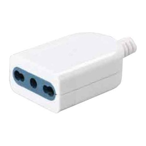 MOBILER STECKER 10/16A CARDINALE 2P+T