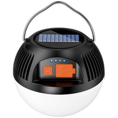 Mini-Campingtaschenlampe, ideal für Notfälle wie Hurrikane, mittlere Größe, Schwarzweißlicht (1/4)