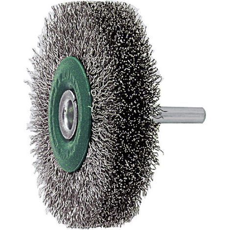 Rundbürste Edelstahldraht 50 x 14 mm Schaft 6 mm (1/2)