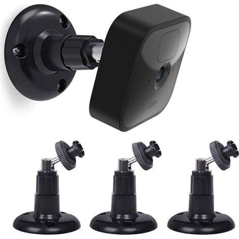 3 Pack Wall Mount Bracket for All New Blink Indoor/Outdoor Blink XT2 Blink Mini - Adjustable Indoor/Outdoor Mounting Bracket for Home Security Camera (1/4)