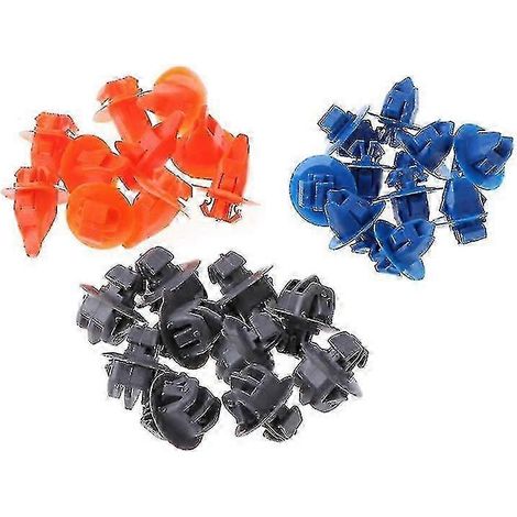 Kit de clips de réparation pour moulures de porte Toyota Prado 120 avec rondelles anti-vibrations (1/5)
