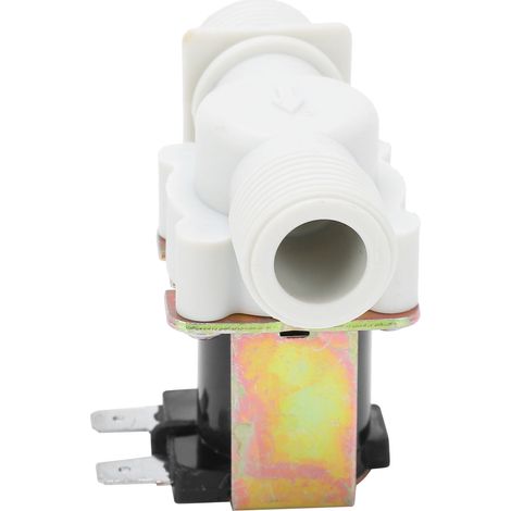 Électrovanne G1/2 Fileté Normalement Fermé Entrée Laiton Nylon Pièces Contrôle Industriel 24V CC (1/5)