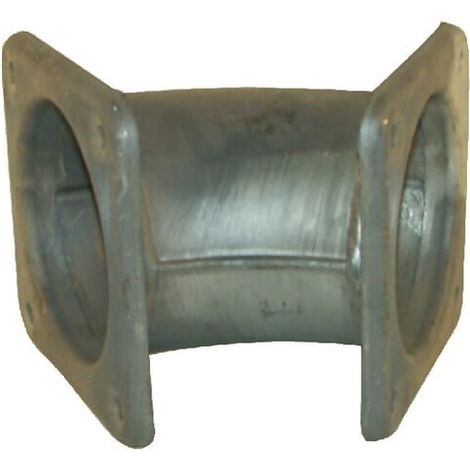 Bogen 45° + 2xFlansch 8" UNIVERSAL 8303045Z