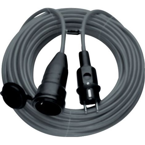 Brennenstuhl H05RR-F 3G1,5 Alargador eléctrico 25m Negro