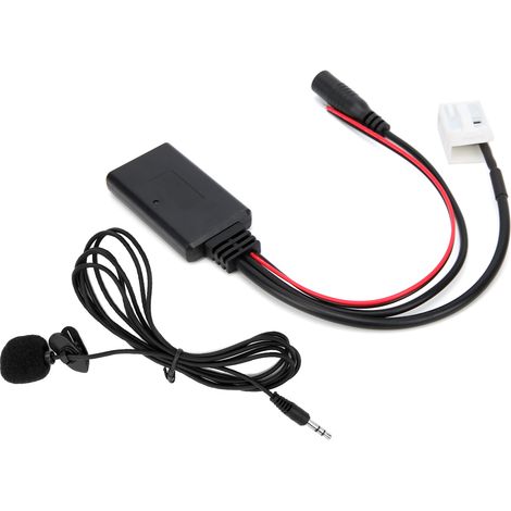Bluetooth 5.0 Adapter AUX Auto-Audiokabel 12V DC Kompatibel mit Mercedes W169 W221 W251 W245 Freisprecheinrichtung (1/5)