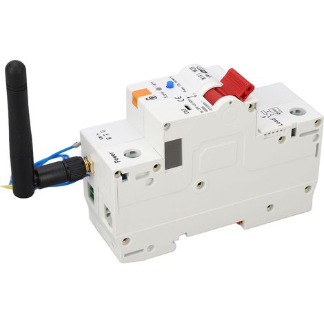Intelligenter 1P 63A Leitungsschutzschalter, WLAN-Schalter mit Fernsteuerung über App, Ein-/Ausschalttimer, AC230V, Fernbedienung. (1/5)