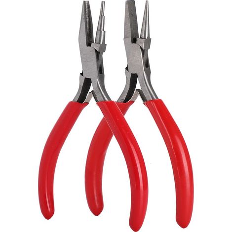2Pinces Pince à Bijoux Coupe-Fil Métal Mini Coupe-Outils Quincaillerie Artisanale (1/5)