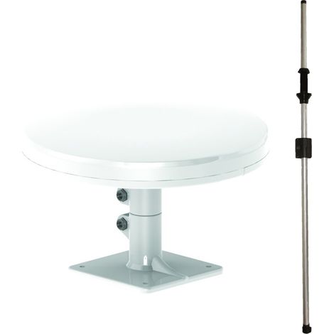 Antenne TNT omnidirectionnelle 38dB pour camping-car – Filtre 4G intégré – Installation facile sur mât de 30mm – Réception 360° – Antarion (1/3)