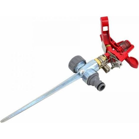 Arroseur À Pulsation - Acier Inoxydable Alliage Zinc - Rayon 24 M - 360° Réglable - 1 Pièce (1/2)