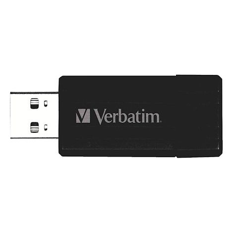 Clé USB Verbatim PinStripe 8 Go noire