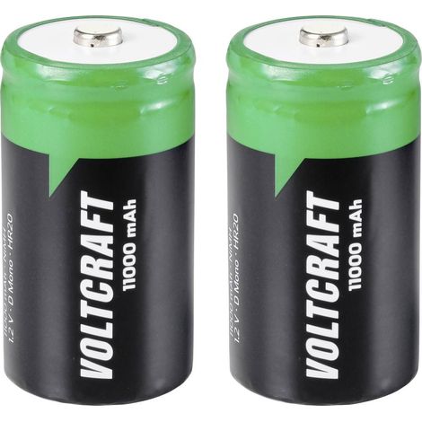 VOLTCRAFT HR20 Pile rechargeable LR20 (D) NiMH 11000 mAh 1.2 V 2 pc(s) S156782 (1/5)