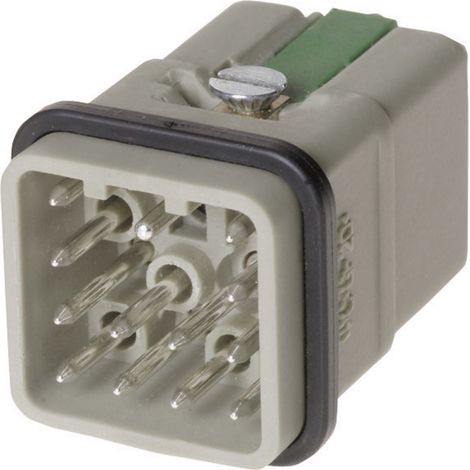 HARTING 09120123001 Stifteinsatz Han® Q 12 + PE Han-Quick Lock® 1 St.