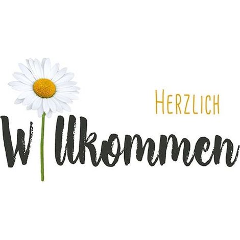 Braun & Company Servietten Willkommensgruß, 33 x 33 cm 20er Pack Tischservietten