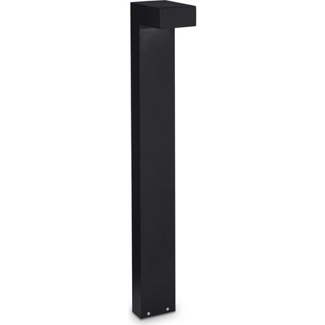 Piantana Moderna Sirio Alluminio Nero 2 Luci 3W 3000K Luce Calda H80Cm (1/2)