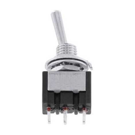 TRU COMPONENTS TC-MK313 TC-MK313 Interrupteur à levier 125 V/AC 1 x On/Off/On permanent/0/permanent (1/2)