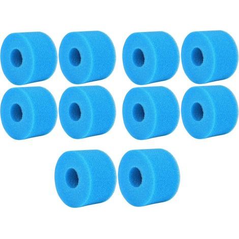 Éponge filtrante type S1, cartouche filtrante en mousse, mousse pour filtre de piscine, réutilisable et lavable,