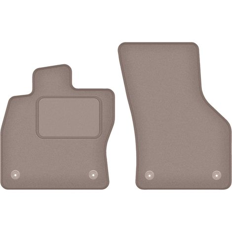 Tapis avant beiges pour Volkswagen Golf VIII alltrack, berline, break, variante (2019-)