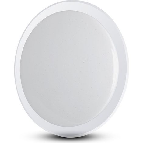 Lámpara de techo LED redonda V-TAC de 36 W, 3 en 1, efecto estrellado, compatible con Google/Alexa, regulable