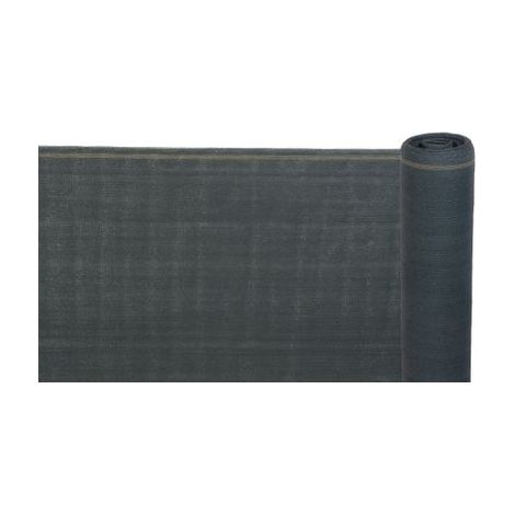 Sichtschutzgewebe POPULAR.NET 1x25 m, HDPE, UV, 150 g/m2, 90% anthrazit