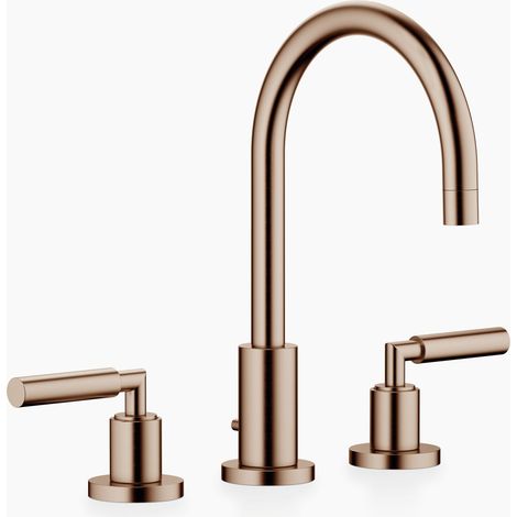 Dornbracht TARA Mélangeur de lavabo à trois trous avec garniture