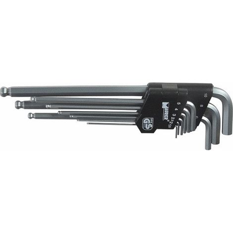 CHIAVI ESAGON.MASCHIO LUNGHE IN SERIE MAURER PLUS 9PZ - CF. BLISTER (1/4)