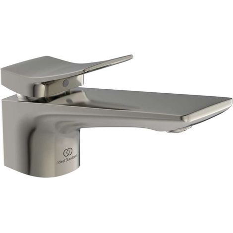 Miscelatore lavabo CHECK sporgenza 132 mm silver Storm senza piletta IDEAL STANDARD (1/3)