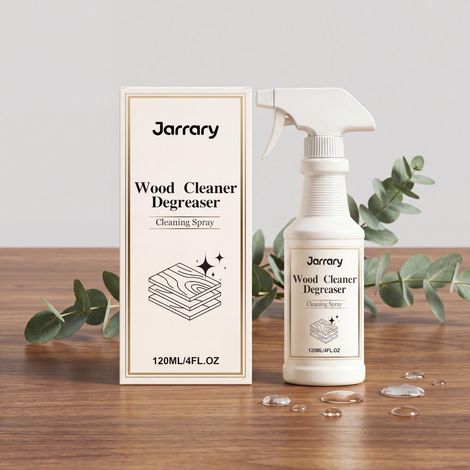Holzreinigungs- und Entfettungsspray für Holzmöbeloberflächen – Entfernt Staub, Flecken und Öl, reinigt und hellt auf – 120 ml -- BIEMMEDUE (1/5)