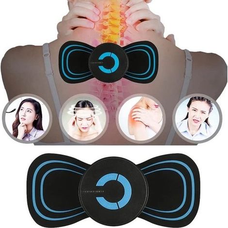 WB Electrapy - Masseur portable, mini appareil cervical, électrostimulateur, coussin massage nuque pour détendre tout le corps - Générique