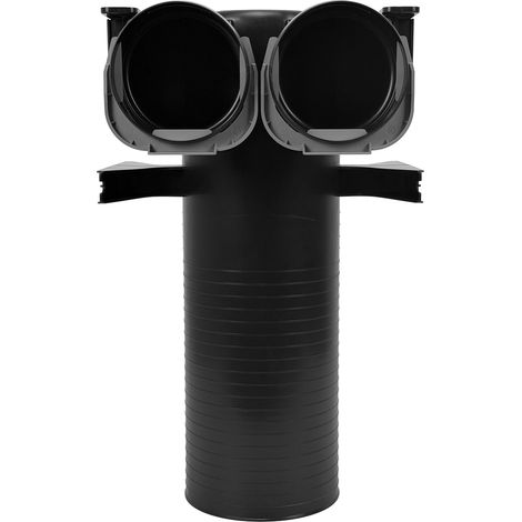 Adaptateur pour bouche en circulaire D125 mm S&P 810432