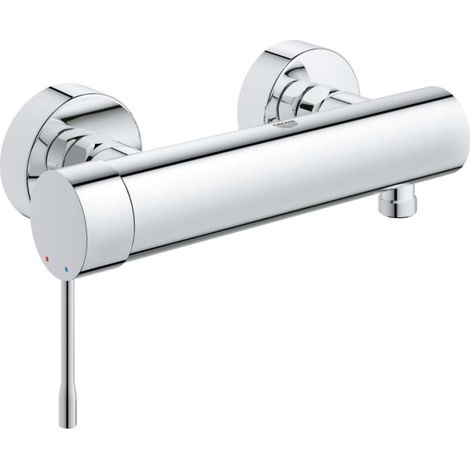 Mitigeur de douche encastré monocommande 1/2" – Finition chrome GROHE StarLight – Clapet anti-retour – 33636001
