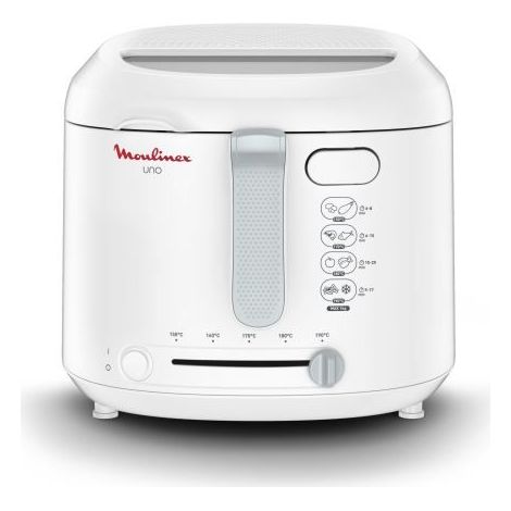 Moulinex UNO AF203110 Friteuse Weiß 1 kg Kapazität (1/5)