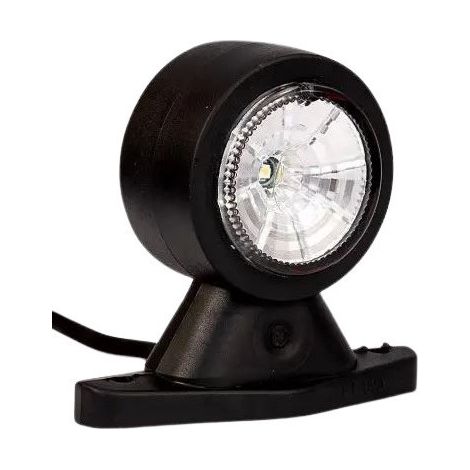 PAck de 2 feux de gabarit LED 12 24V Rouge Blanc AVEC Connectique QS075