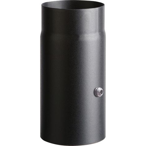 TUBO PORCELLANATO C/COMBUST D 13XH20CM NERO TOP