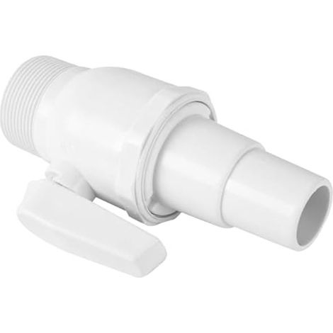 Robinet à tournant sphérique avec Adaptateur de Tuyau 1,5" MIP x 1,5" - 1,25" Compatible avec Adaptateur de Tuyau de Remplacement de Robinet à tournant sphérique bidirectionnel pour SP0729 (1/5)