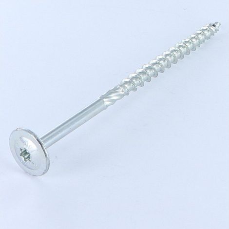VBA Vis bois agglo Tête disque TORX T25 5X100 Acier zingué-1 pièce (1/5)