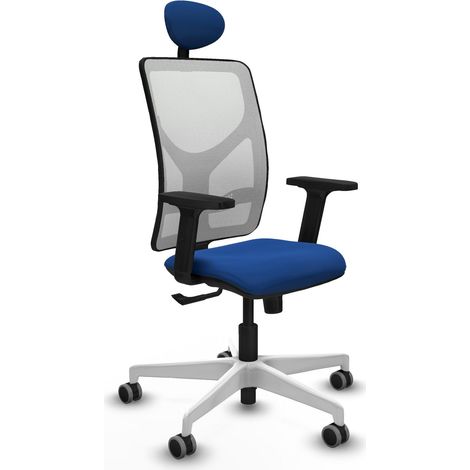 Bürostuhl piqueras y crespo Motilla weiß blau bequem (1/2)