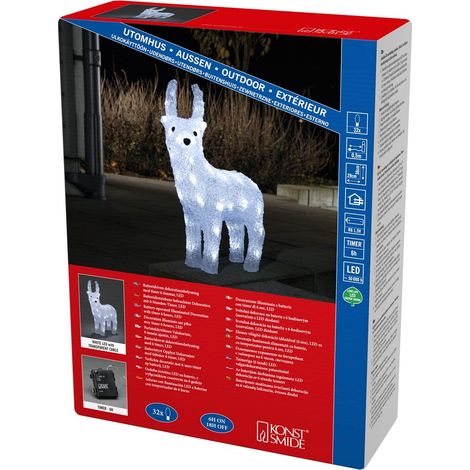 Konstsmide Decorazione a LED, Argento (1/4)