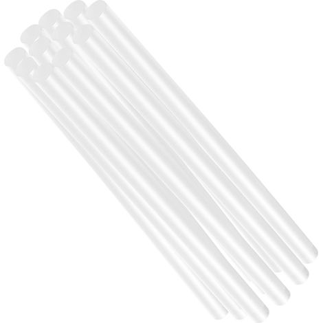 Randaco 1 kg di colla a caldo, stick di colla a caldo, stick di colla a caldo 11 mm x 190 mm, stick di colla, pezzi, fai da te