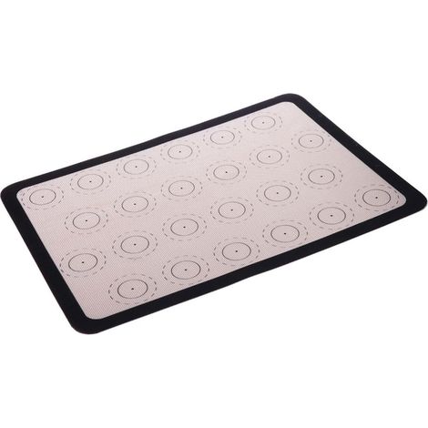 ABOOFAN Feuille de Cuisson en Silicone pour Fondant Tapis de Cuisson Antiadhésif Facile à Nettoyer Noir pour Les Besoins de Cuisson'-'- (1/5)
