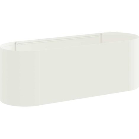 Raised Garden Bed White 120 x 40x 40 cm vidaXL